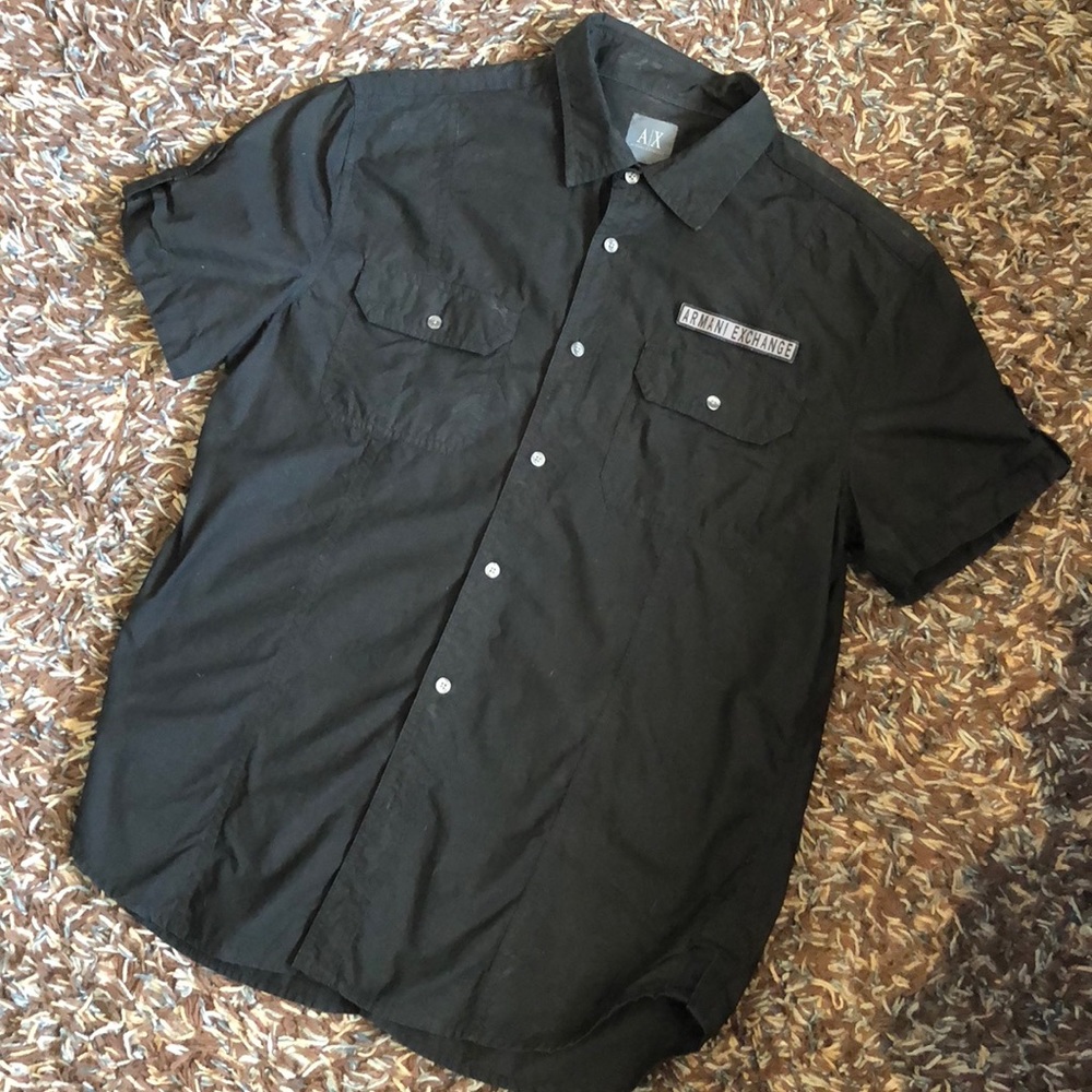 Men’s Armani Exchange Button Down